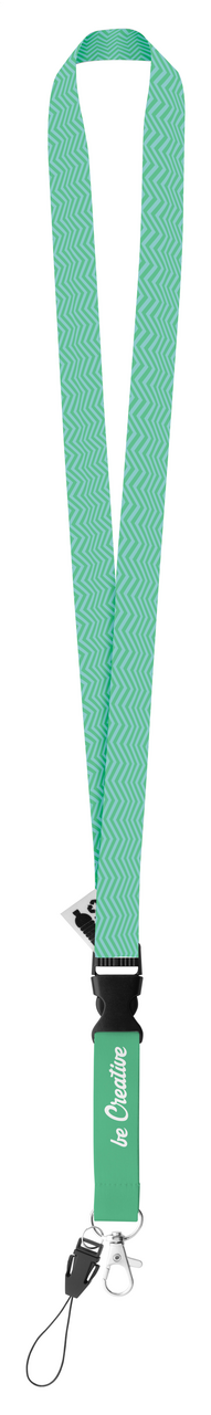 Subyard D RPET lanyard stampa sublimazione