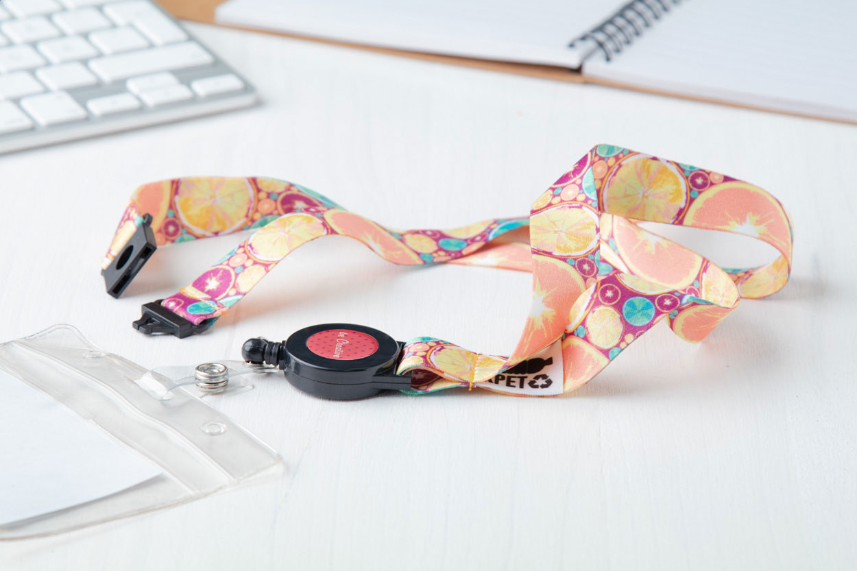Subyard YoYo A Safe RPET lanyard stampa sublimazione