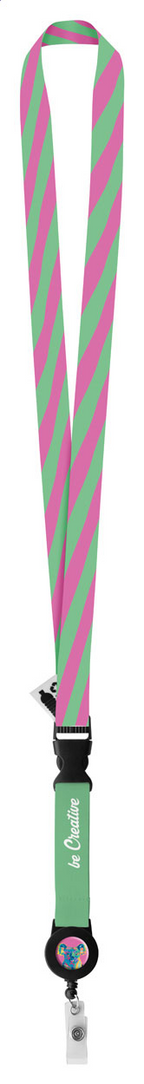 Subyard YoYo B RPET lanyard stampa sublimazione