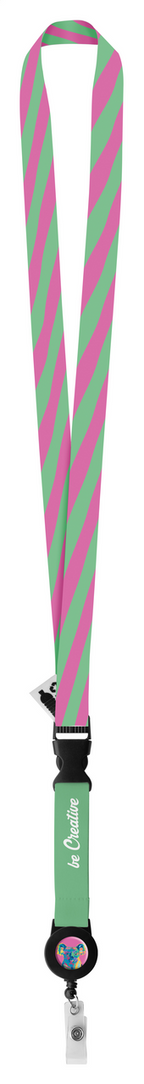 Subyard YoYo B RPET lanyard stampa sublimazione