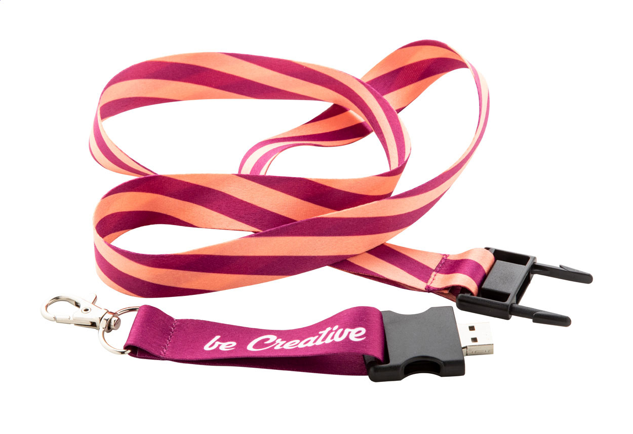 Subyard USB RPET lanyard personalizzabile