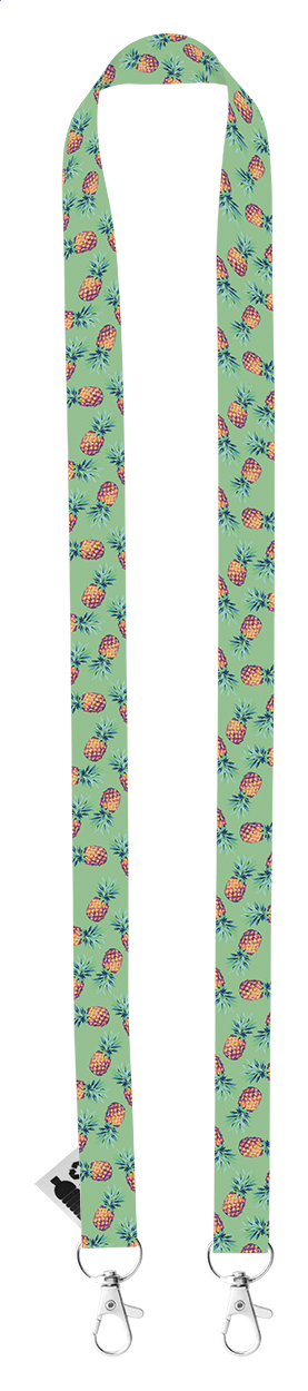 Subyard Double RPET lanyard stampa sublimazione