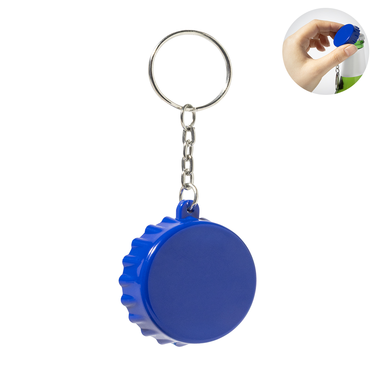 Popcap Portachiavi in RABS con apribottiglie