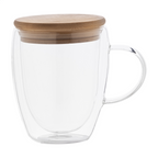Grobina Tazza termica in vetro borosilicato