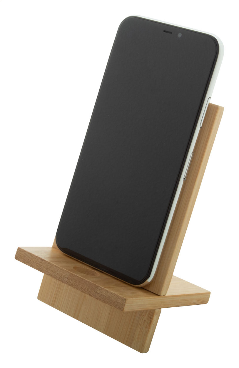 Gibba supporto cellulare in bambù