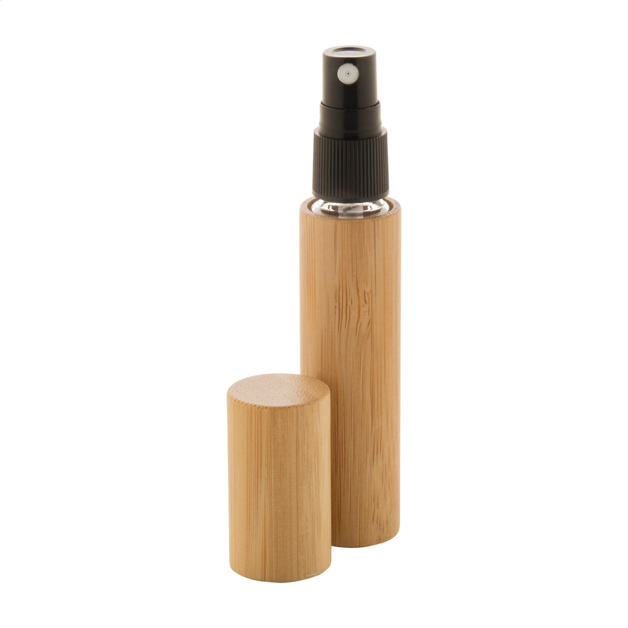 Fragrano flacone di profumo in bambù