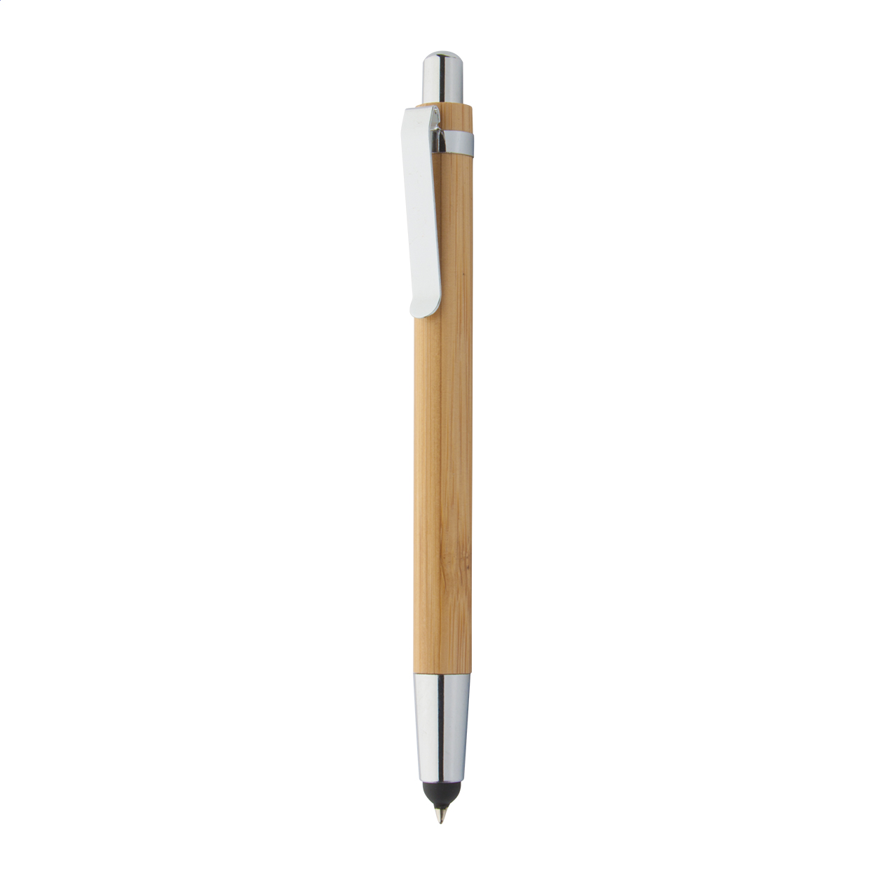 Tashania Black Penna a sfera capacitiva in bambù