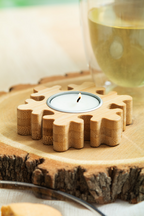 Rognan Porta tea light natalizio, fiocco di neve