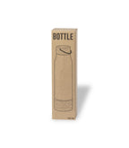Personalised Aderox bottle 470ml : Eco-friendly bottle made of glass, bamboo and cork