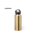 Personalised Fecher 500ml aluminium bottle for promotional corporate gifts