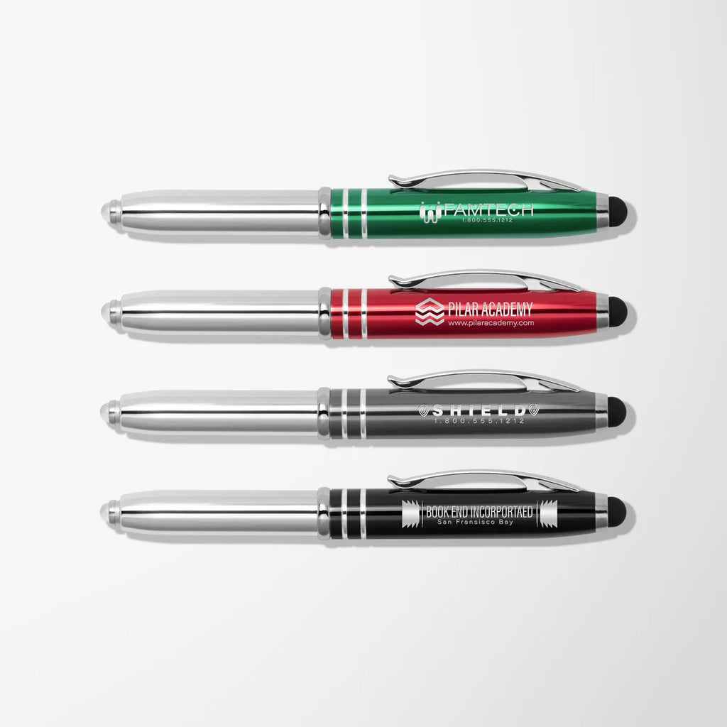 Engraved Light-Up Ace Stylus Pen