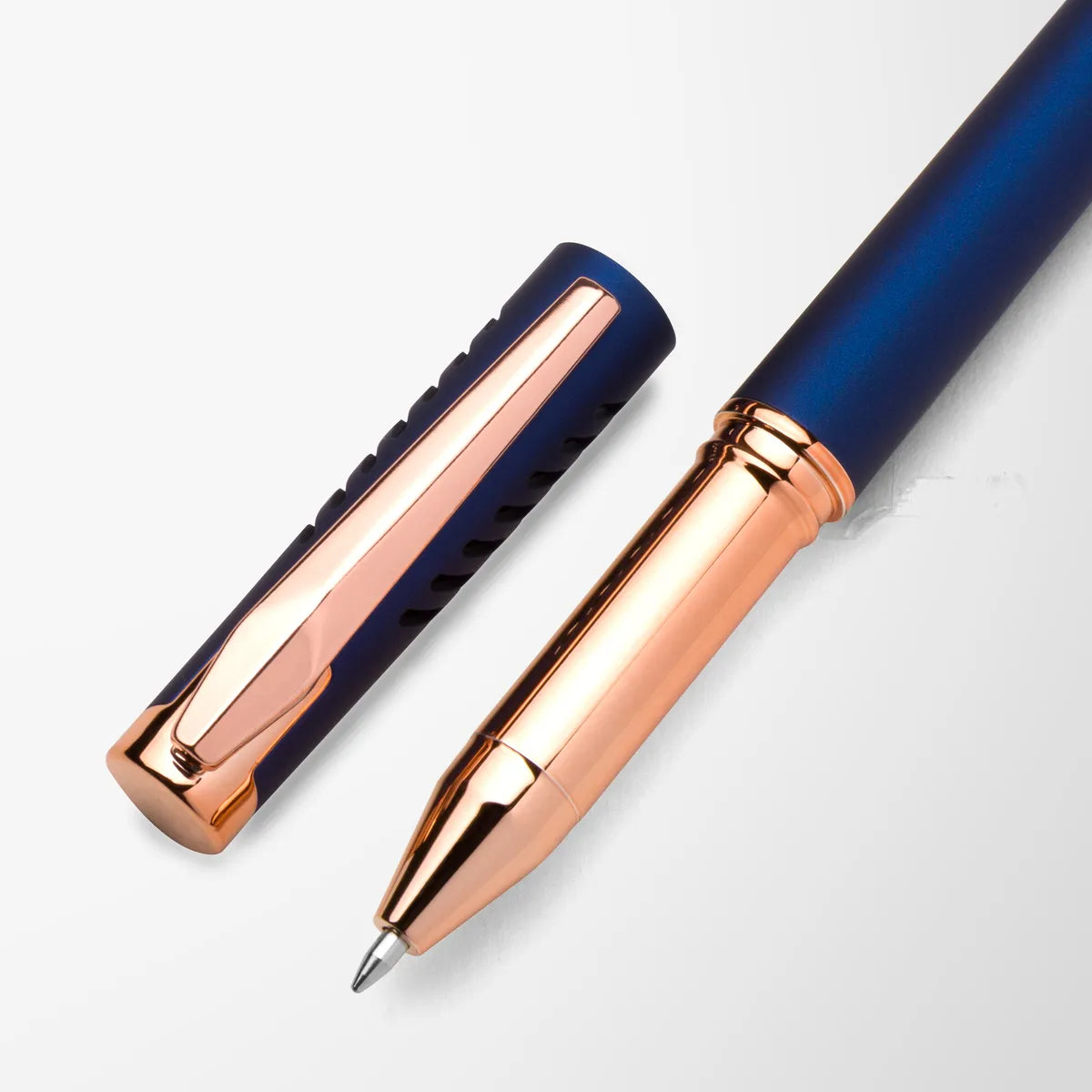 Full Color Hughes Gel Stylus Pen with Chevron Cap