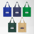 Full Color Large Lila Shopping Tote