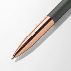 Engraved Mineral Aria Pen with Rose Gold Trim