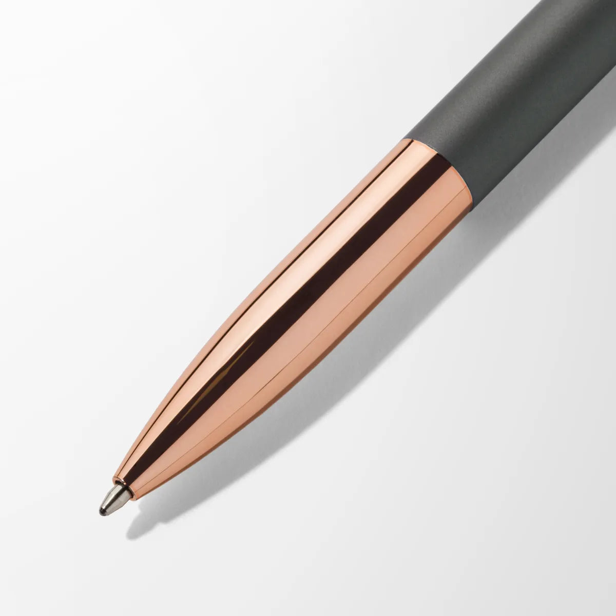 Engraved Mineral Aria Pen with Rose Gold Trim