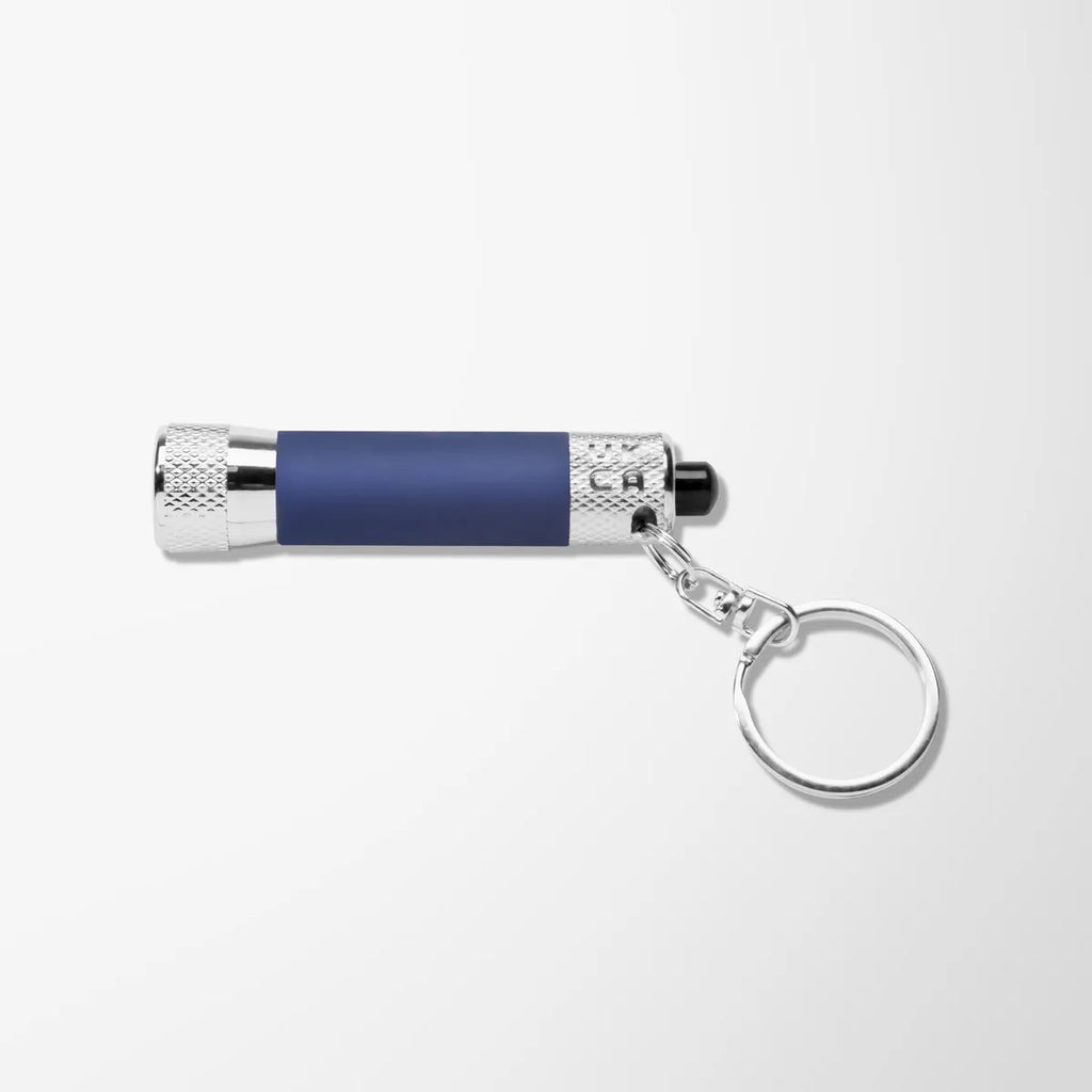 Soft Touch Flashlight Key Chain-Full Color Inkjet