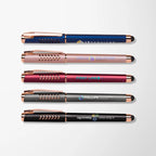Full Color Hughes Gel Stylus Pen with Chevron Cap