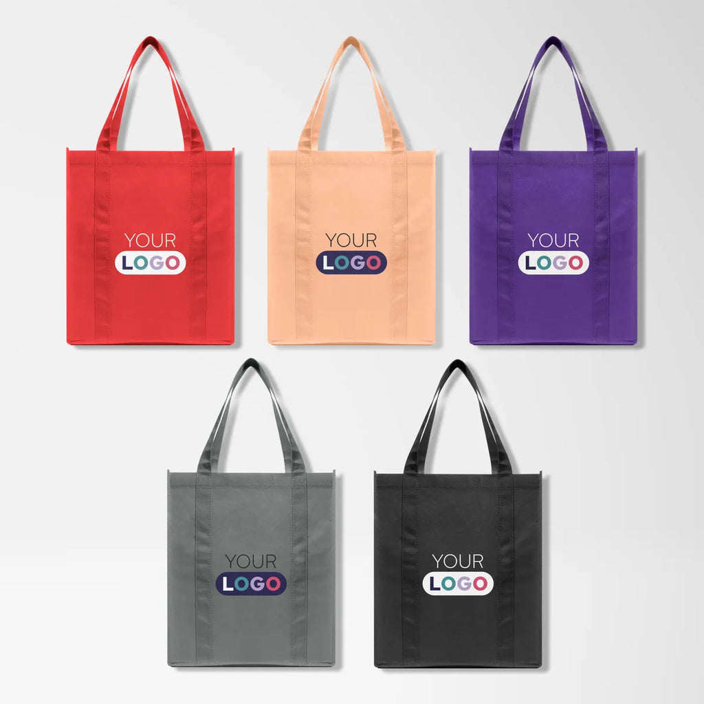Full Color Large Lila Shopping Tote