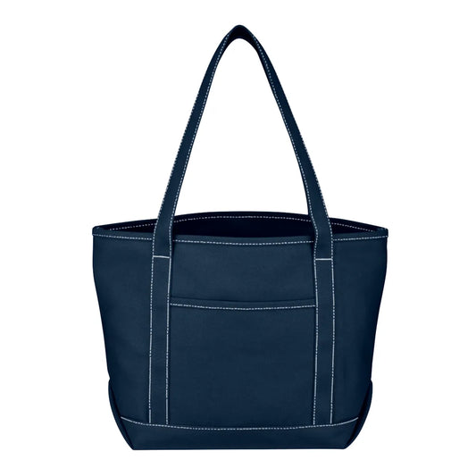 Embroidered Osi 24 oz. Cotton Canvas Yacht Tote