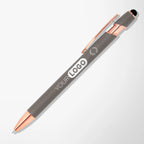 Alpha Stylus Pen with Designs & Rose Gold Trim