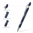 Engraved Alpha Soft Touch Pen with Stylus®