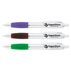Curvaceous Silver Matte Gel Pen