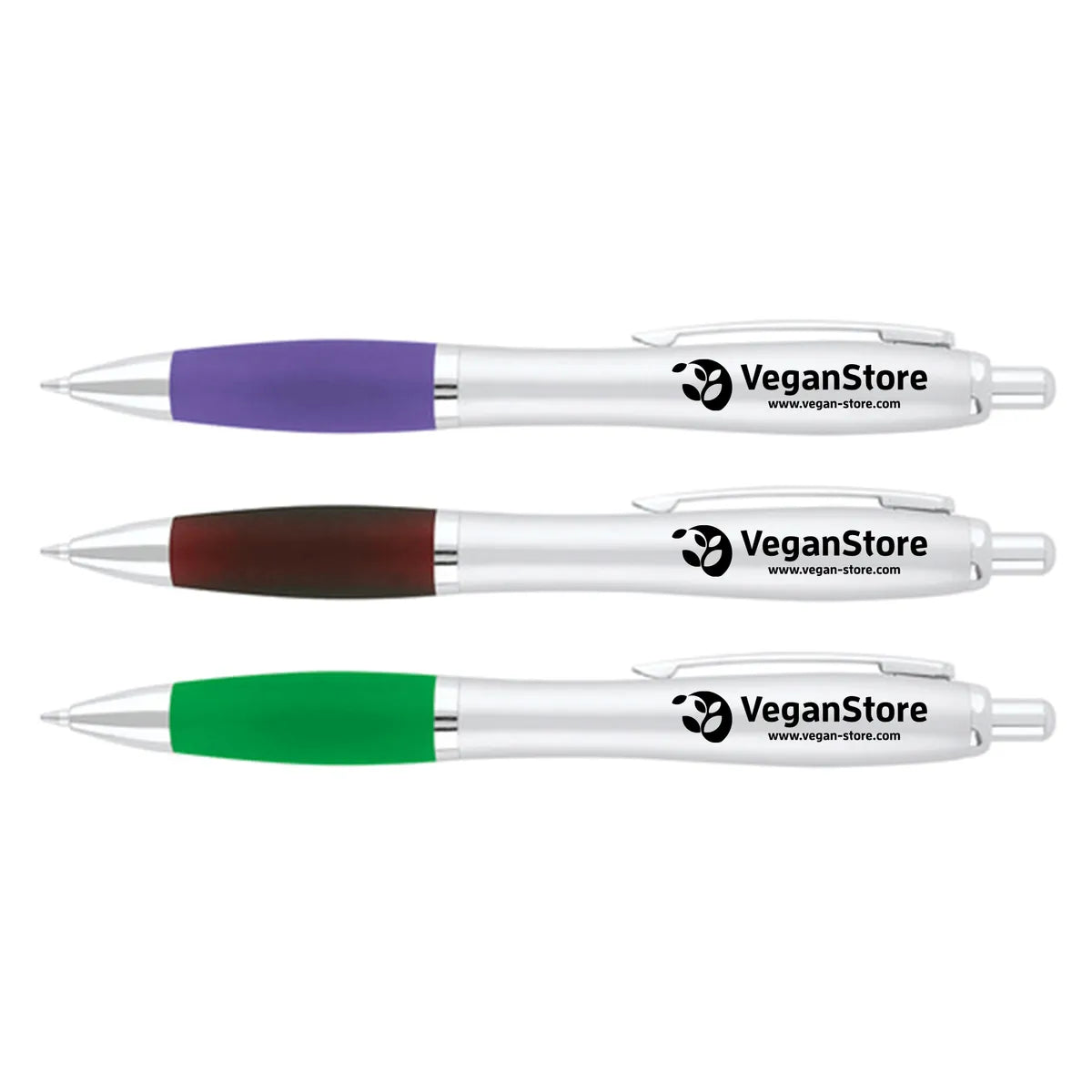 Curvaceous Silver Matte Gel Pen