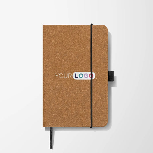 Full Color 5.5'' x 3.5'' Palmer Recycled PU Leather Notebook