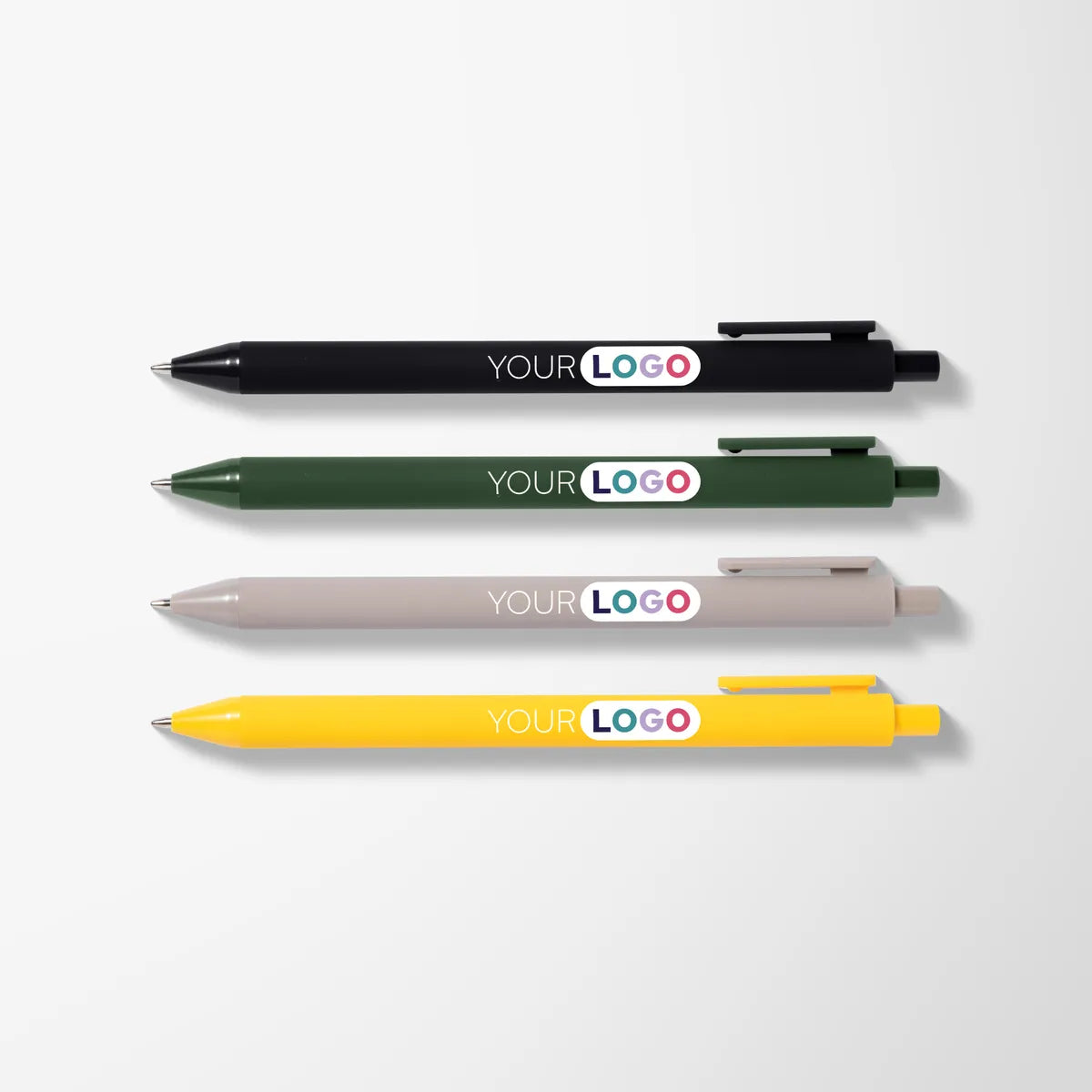 Full Color Soft Touch Recycled Jotter Pen