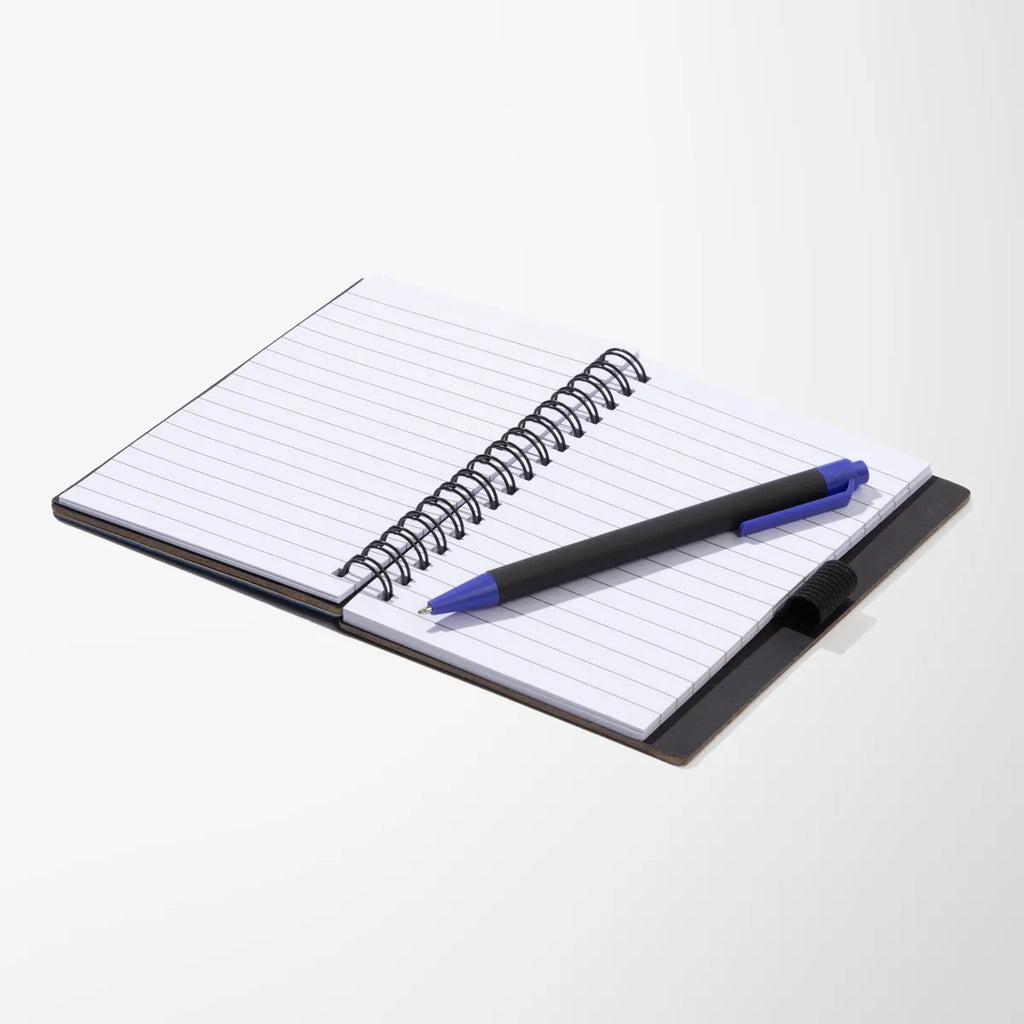 Spiral Notebook with Pocket & Pen