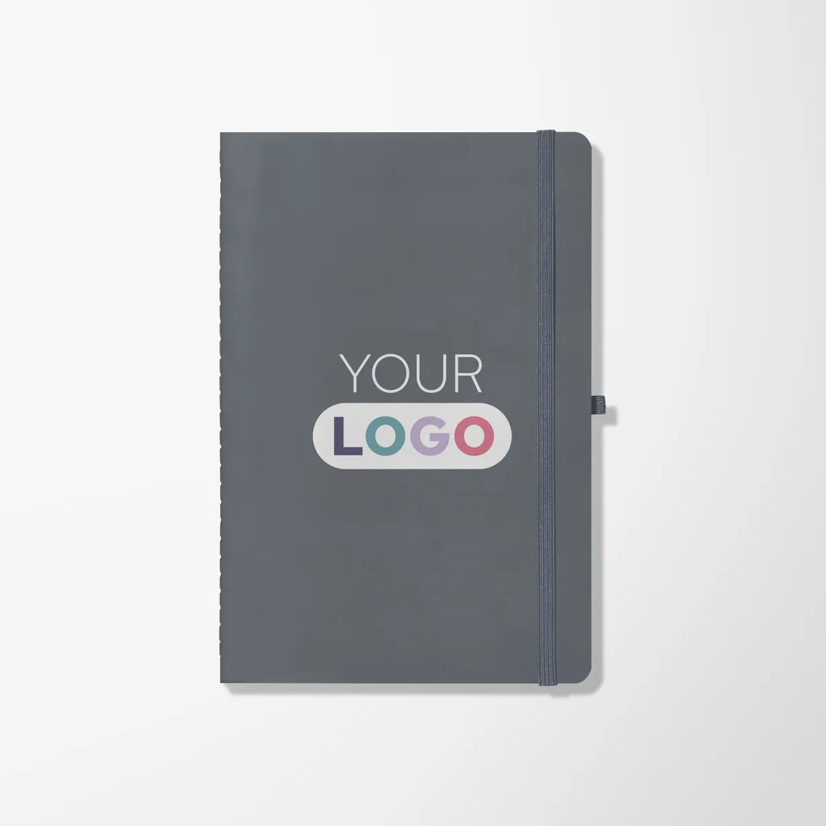 Full Color 5.7"x 8" Soft Touch Stone Paper Notebook