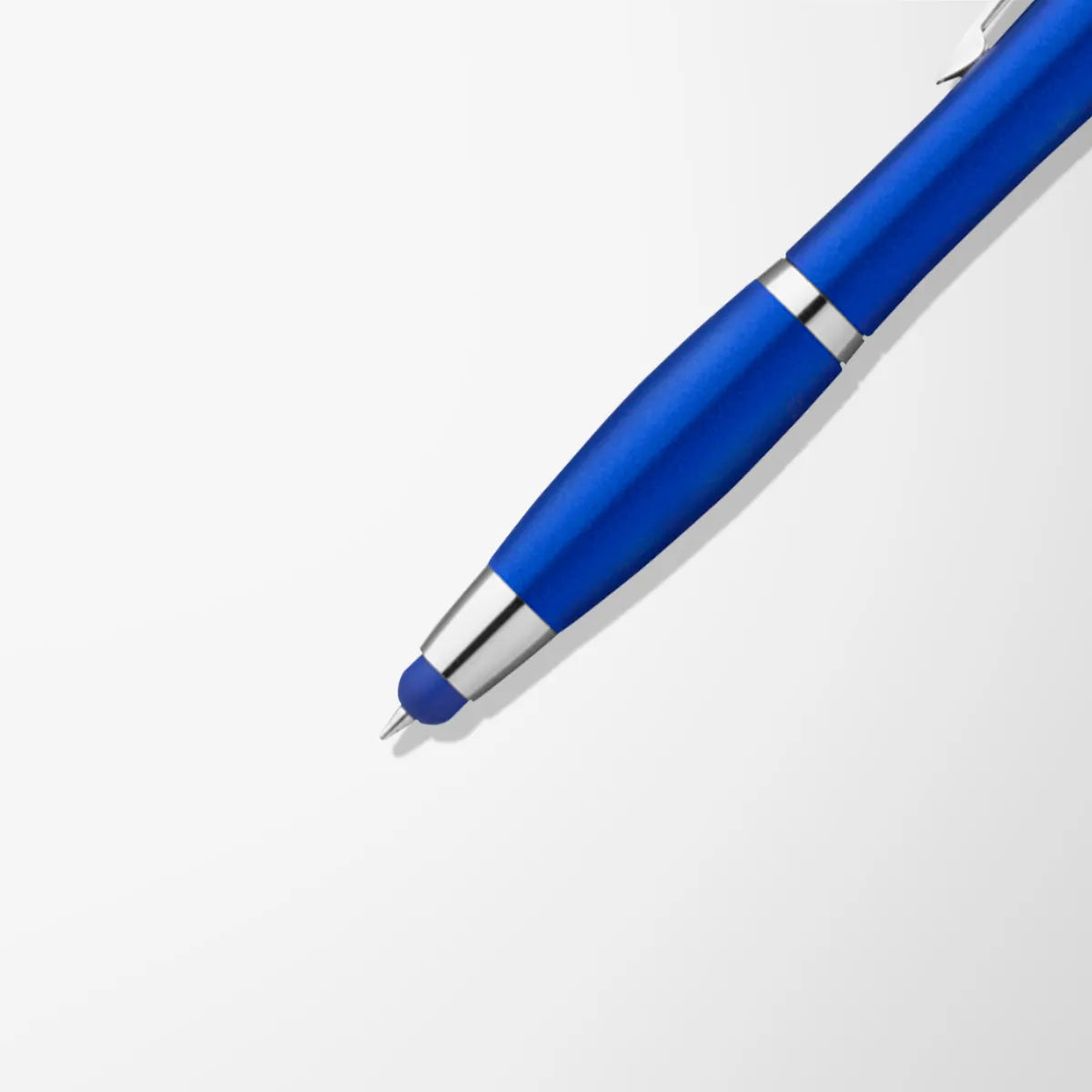 Curvaceous Metallic Stylus Pen/Highlighter
