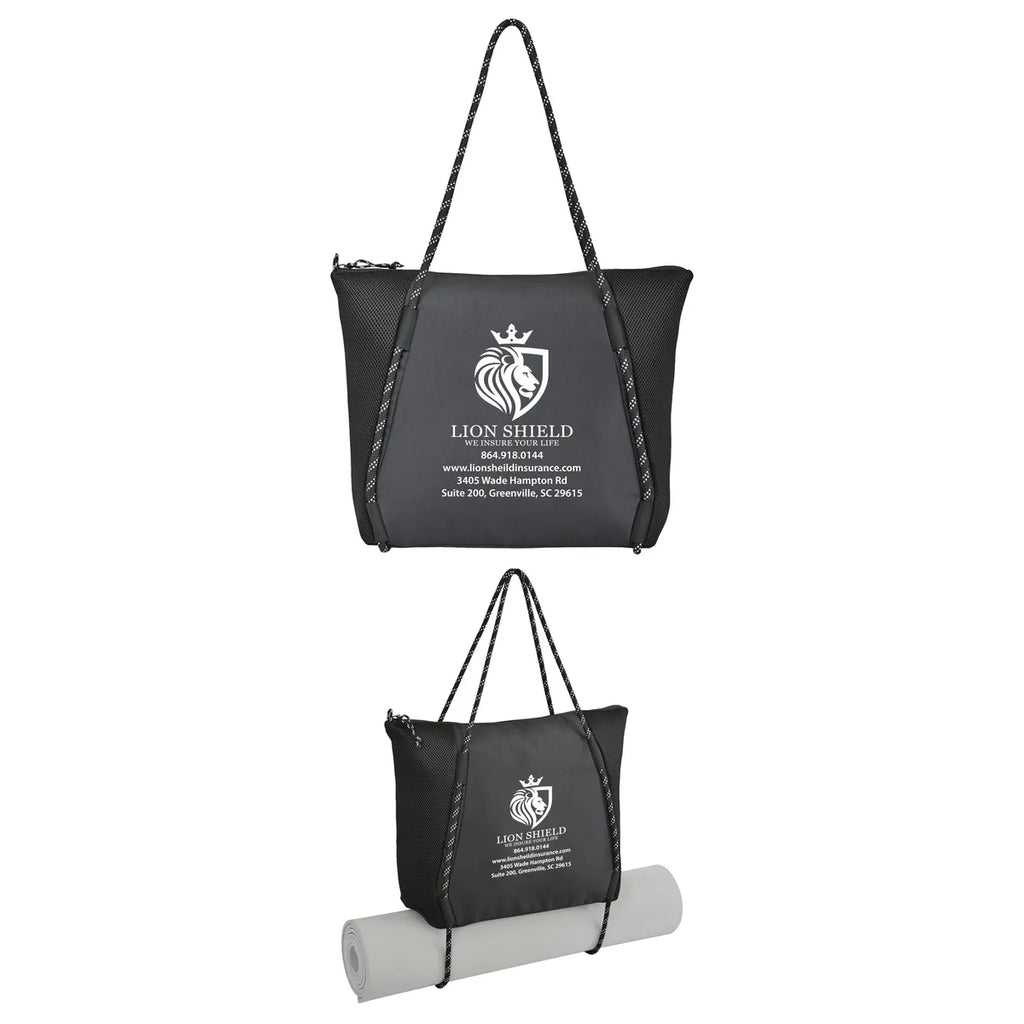 Revive RPET &amp; Mesh Zippered Tote Bag