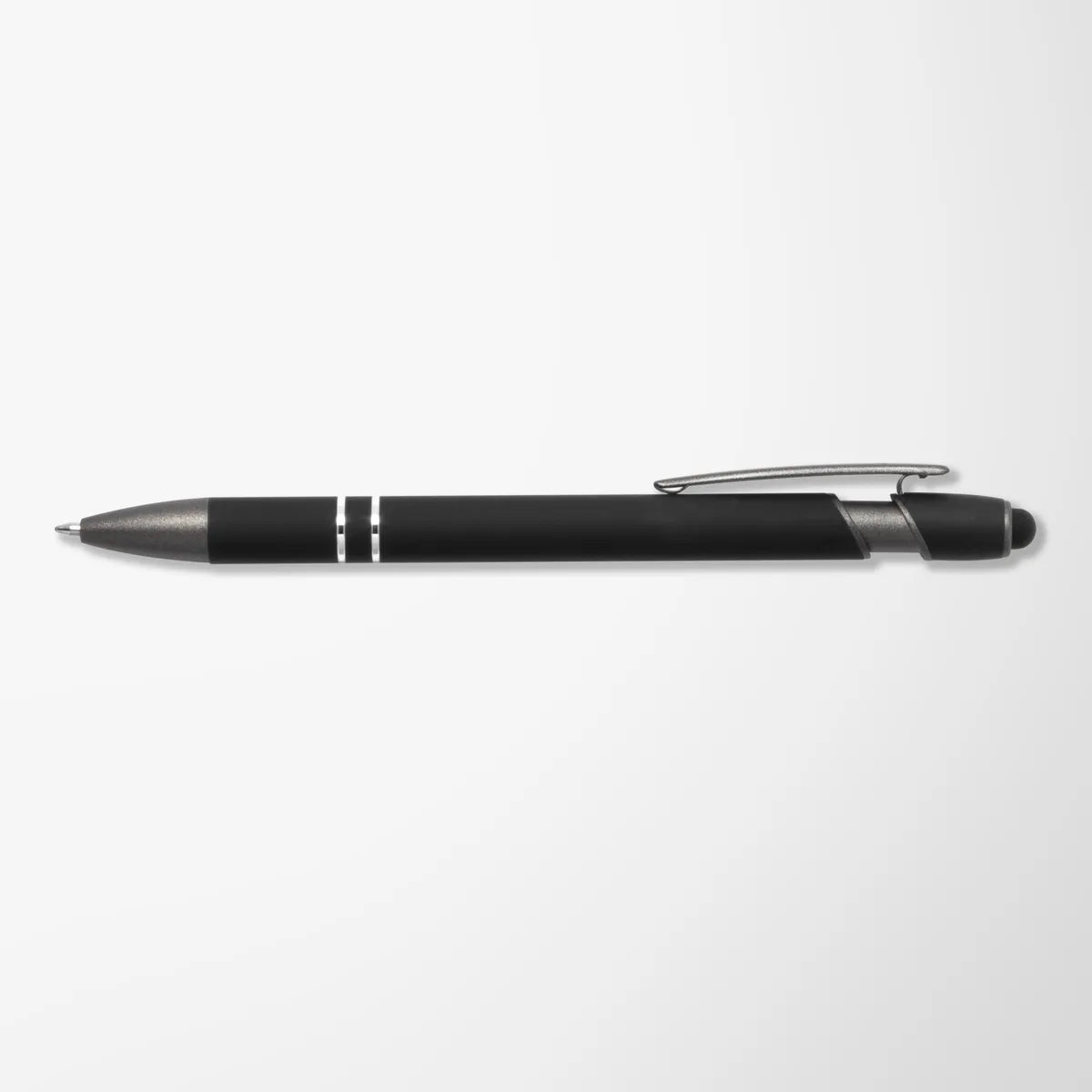 Engraved Alpha Stylus Pen with Gunmetal Trim