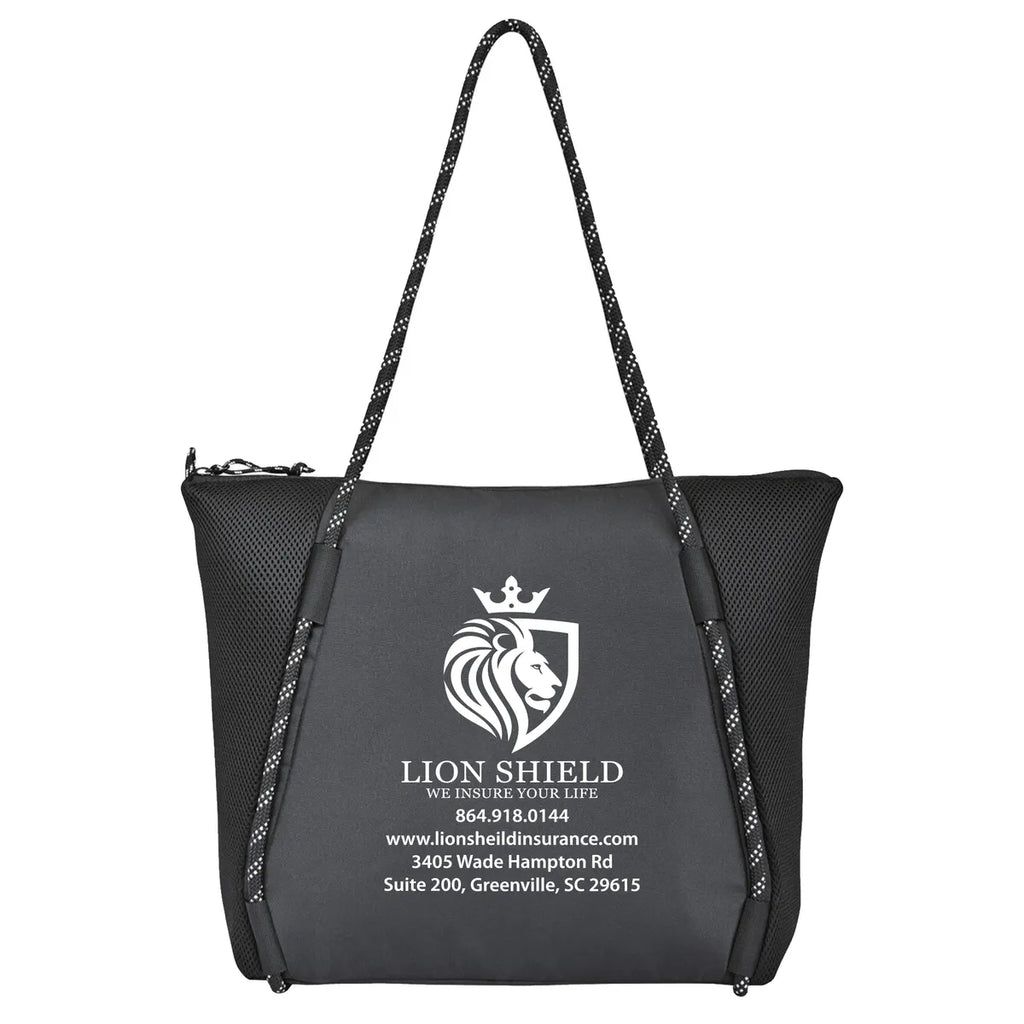 Revive RPET &amp; Mesh Zippered Tote Bag