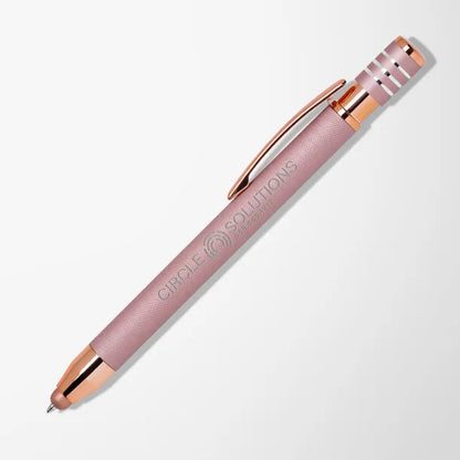 Engraved Monochrome Textured Maya Pen