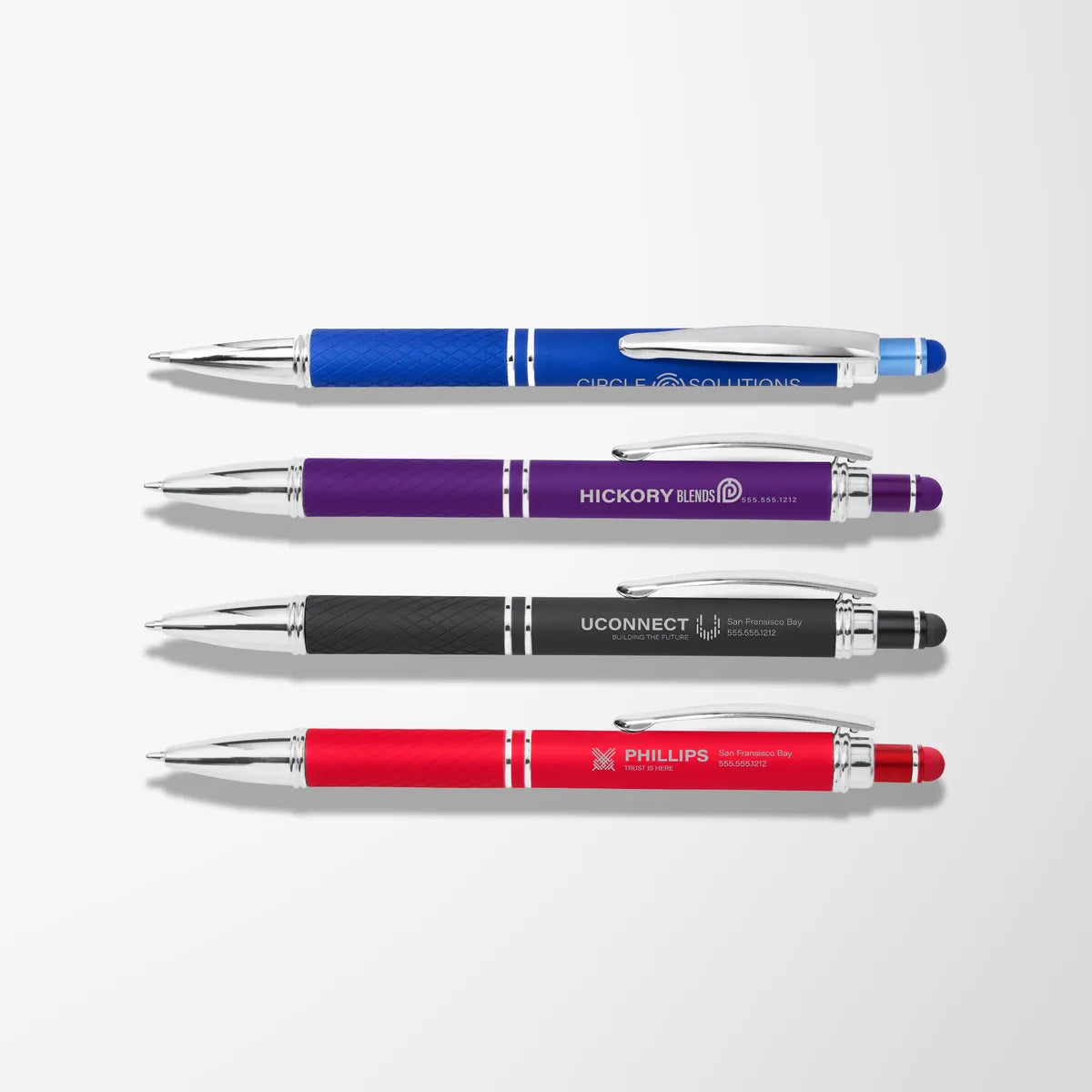 Anniversary Soft Touch Diamond Stylus Pen