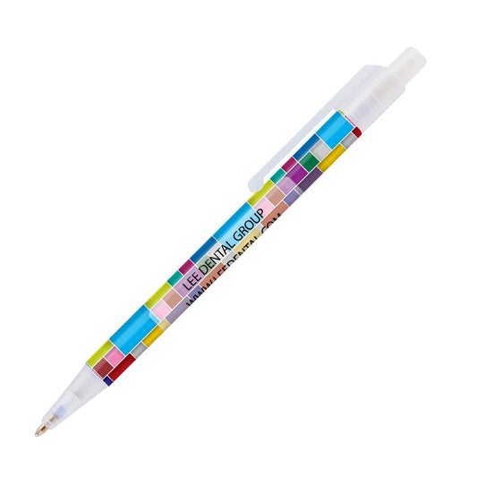 Design Wrap Colorama Pen with Frosted Trim