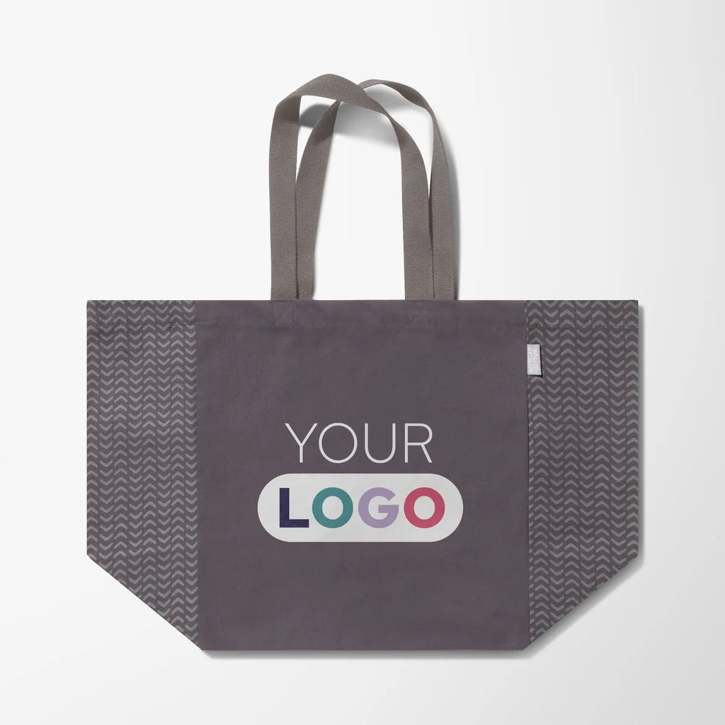 Full Color Hudson 7 oz. Recycled Cotton Shopping Tote