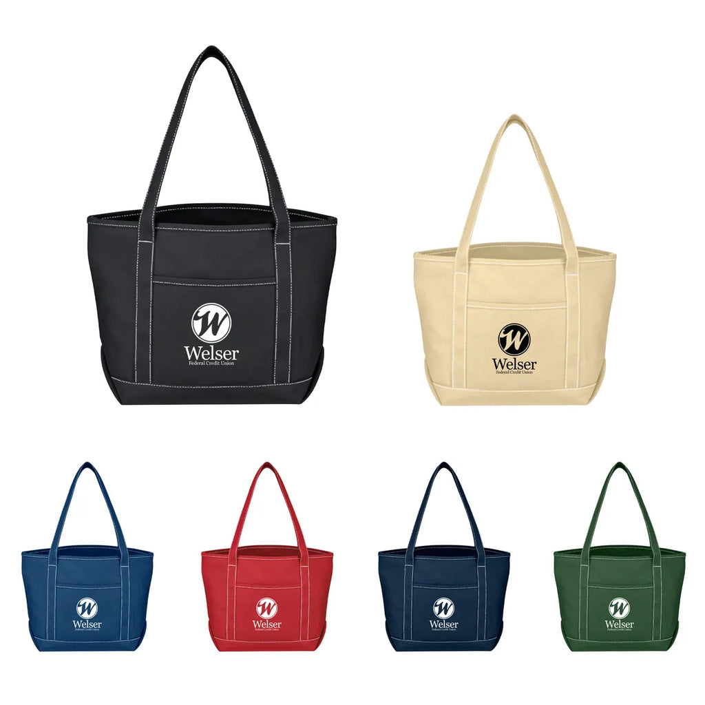 Medium Cotton Canvas Yacht Tote