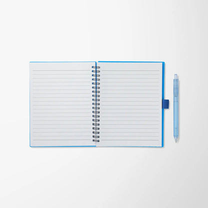 5.5”x 7” Recycled Daisy Spiral Notebook & Pen