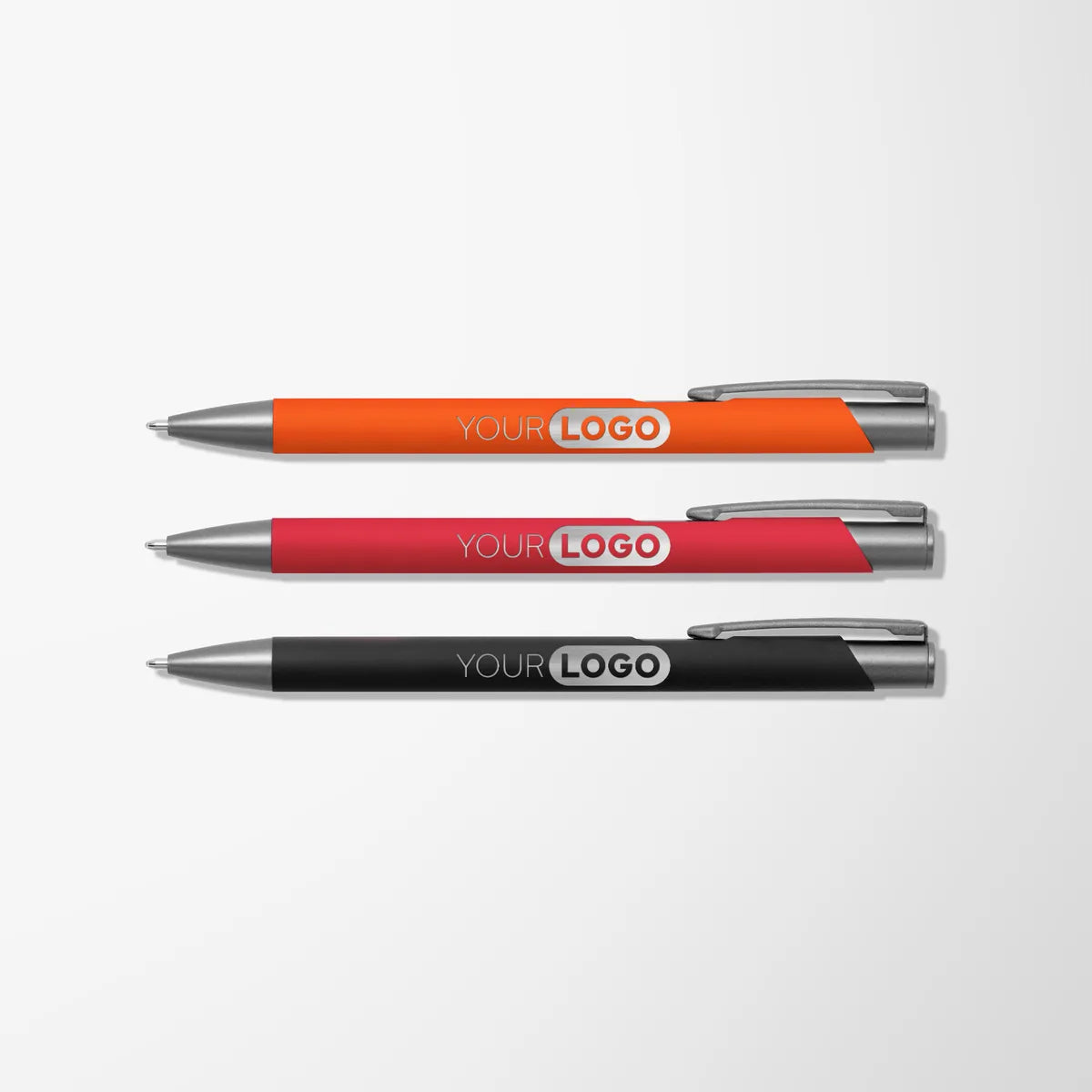 Soft Touch Paragon Pen with Gunmetal Trim