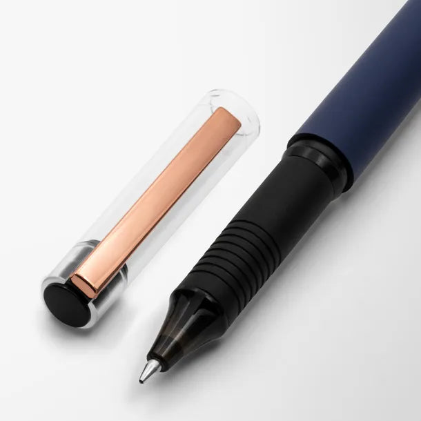 Soft Touch Ami Gel Pen with Rose Gold Trim