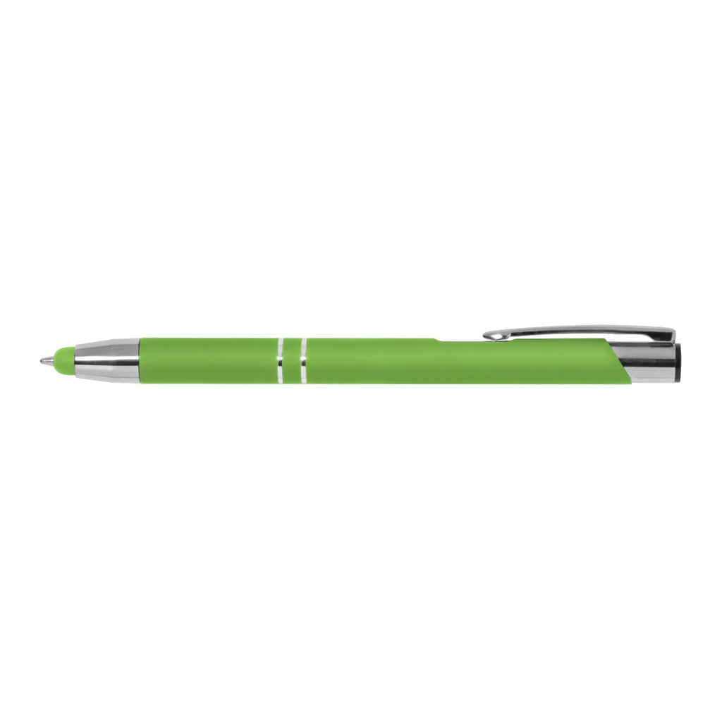 Engraved Bright Soft Touch Paragon Stylus Pen