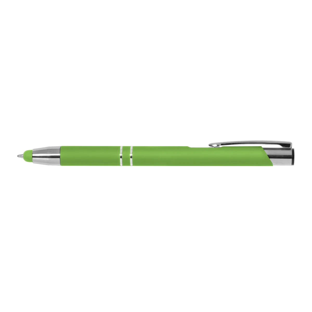 Engraved Bright Soft Touch Paragon Stylus Pen
