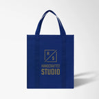 Lila Shopping Tote with Metallic Imprint