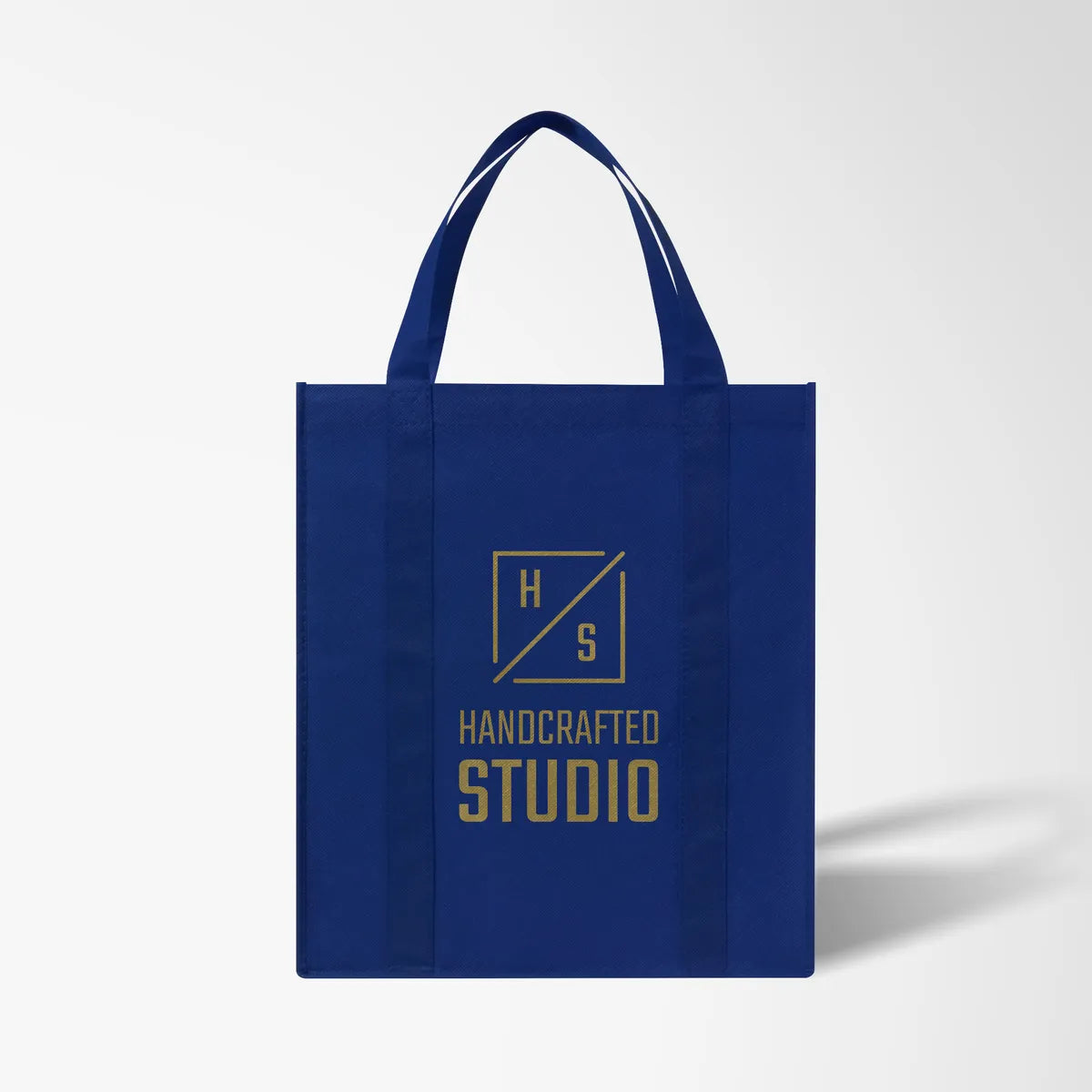 Lila Shopping Tote with Metallic Imprint
