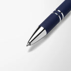 Engraved Alpha Soft Touch Gel Stylus Pen