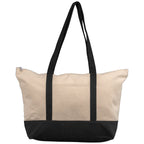 Beachside Cotton Canvas Boat Tote