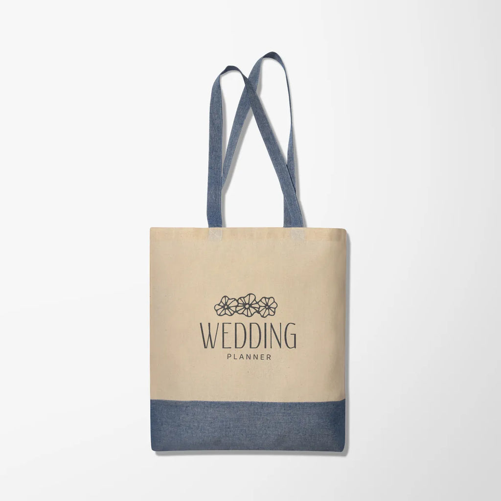 Two-Tone Unity 5 oz. Recycled Cotton Tote Bag